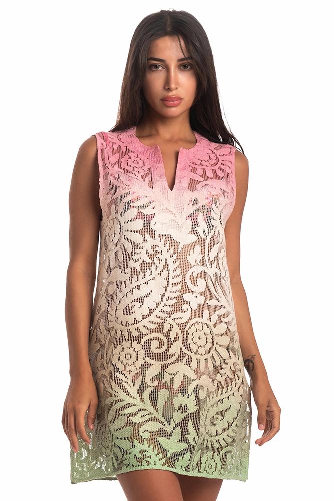 ABITO DONNA BIANCO PF159A 028 PIN UP